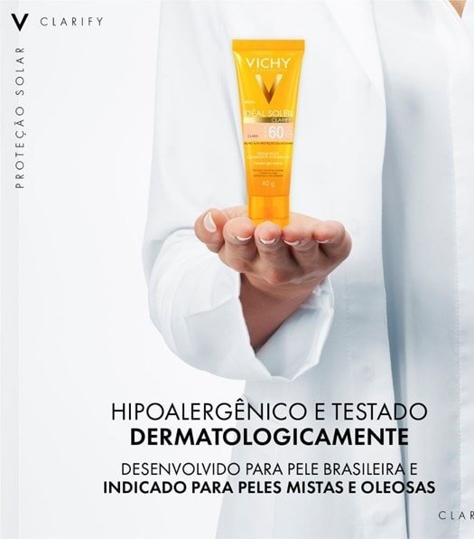 Protetor Solar Facial Clarify FPS60 40g - Imagem 4